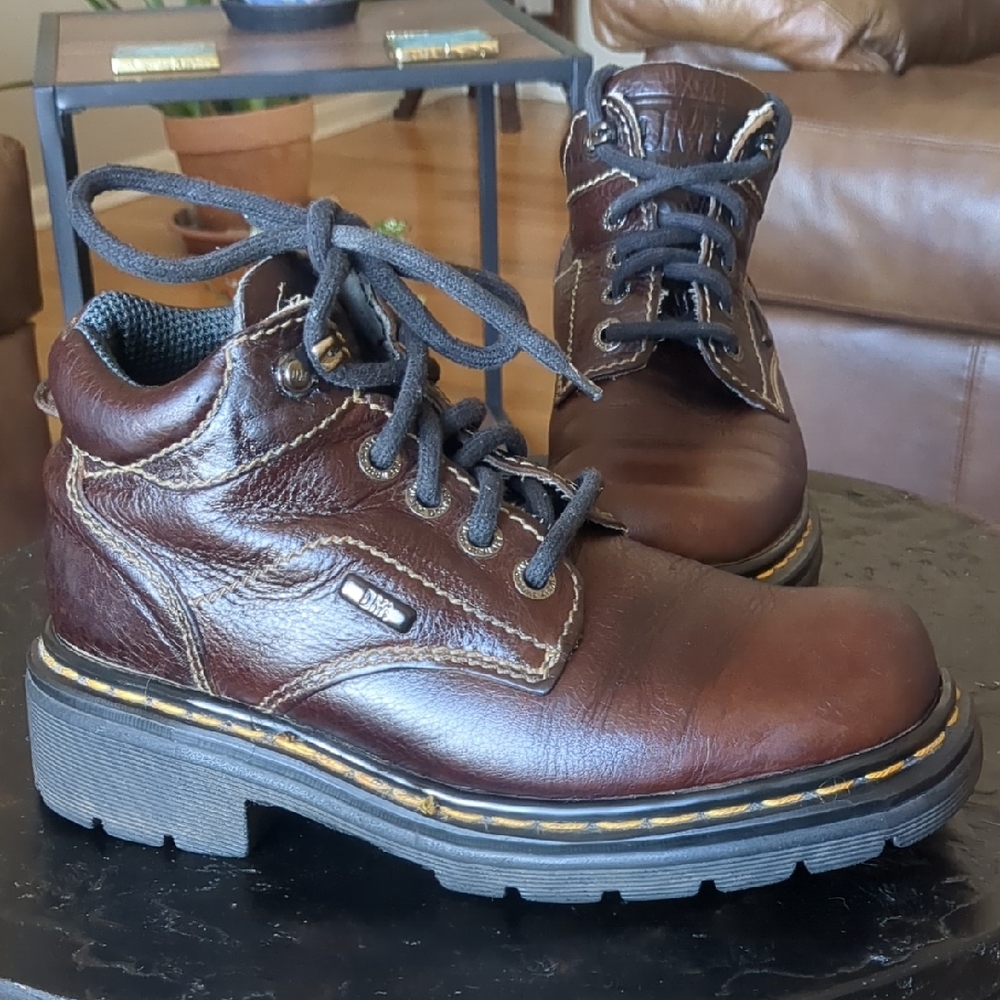 Dr. Martens Brown Leather Boots Vintage
